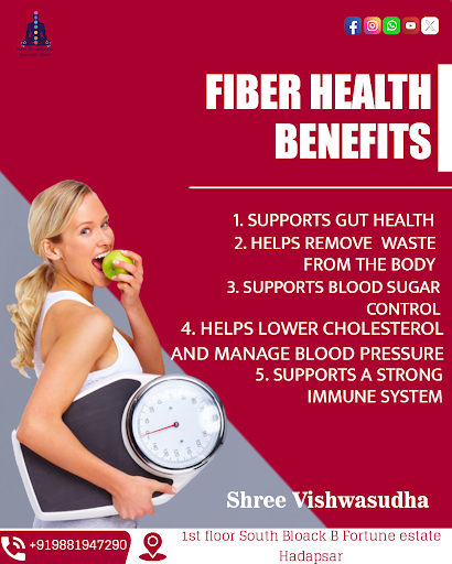 Fiber health benefits? 😊 फाइबर के कई स्वास्थ्य लाभ हैं. post image