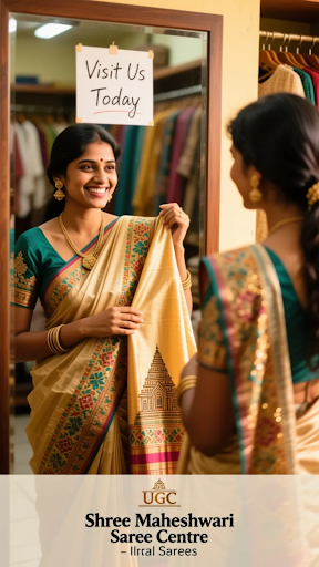Wrap yourself in luxury with our Temple Chandrm Chikki Pure Silk and Handloom Saree from Shree Ma… post image