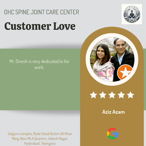 Aziz, a satisfied patient, raves about the exceptional care he received at OHC SPINE JOINT CARE C… post image