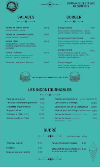 Menu L'authentique Page 1