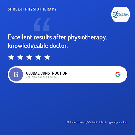 GLOBAL CONSTRUCTION's team had an exceptional experience at Shreeji Physiotherapy, a renowned phy… post image