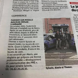 Photo n°11 de Auto Ecole Attitude à Flavigny-sur-Moselle (Auto-école)
