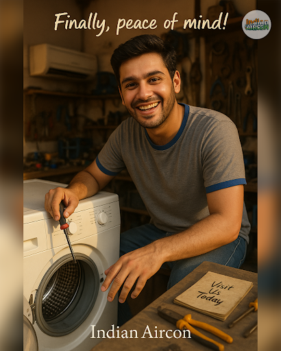 Get your washing machine repaired by the best in Thane! At Indian Aircon, our expert technicians…