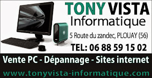 Photo n°3 de Tonyvista Informatique à Plouay (Service de récupération de données)