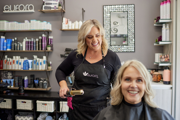 Sola Salon Studios interior view