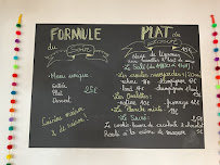 Menu L'Eau Blanche. Gîte et auberge Page 1