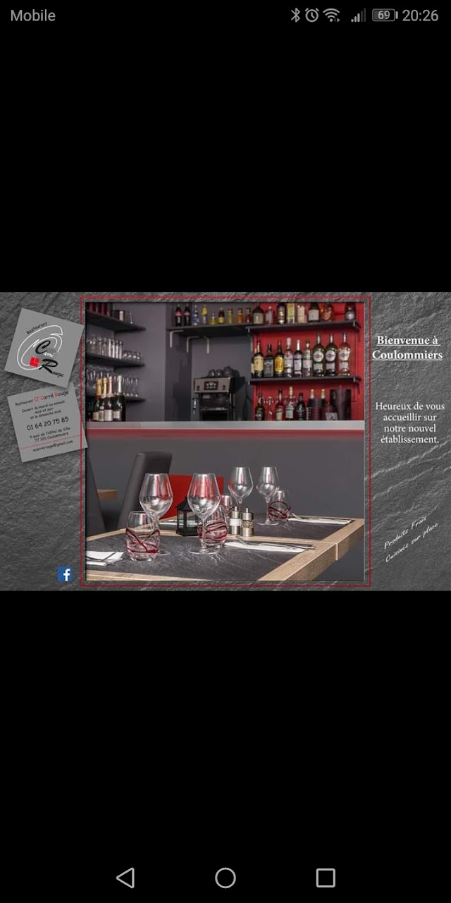 O'carre Rouge restaurant