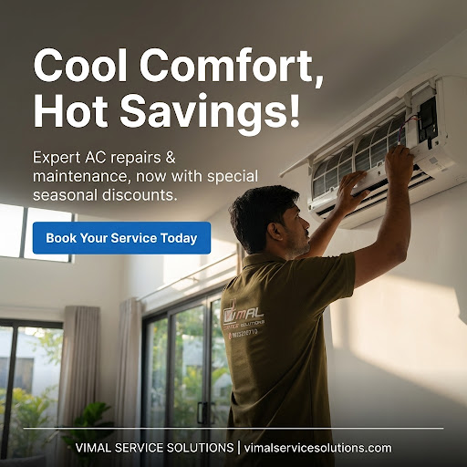 🔧 Daikin AC Service in Ahmedabad by Vimal Service Solutions ❄️. Need professional Daikin AC repai… post image