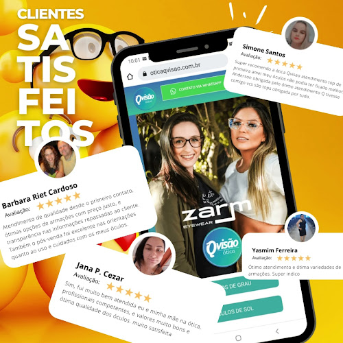 Horário de funcionamento de Ótica Qvisão