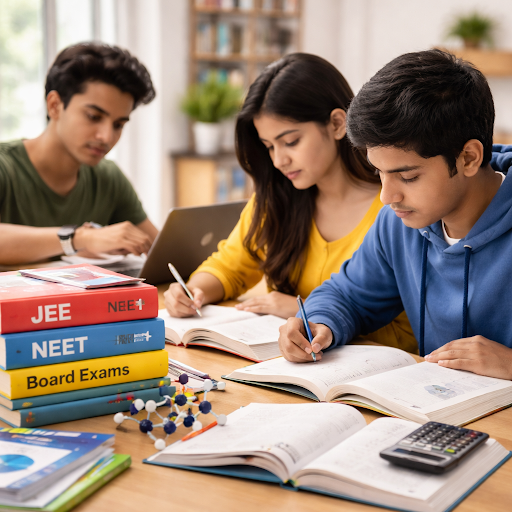 Preparing for board exams along with JEE and NEET doesn’t have to feel overwhelming. At Amresh Ha… post image