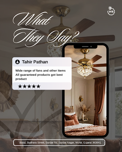 ⭐️ “Wide range of fans and other items… All guaranteed products, got best product.” post image