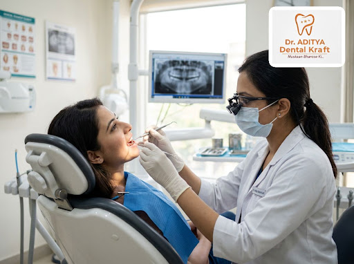 Not sure when it’s time to book a professional dental cleaning? At Dr. Aditya Dental Kraft in Gha… post image