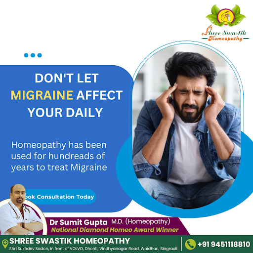 Don't let migraines disrupt your daily life. Homeopathy has been used for hundreds of years to ef… post image