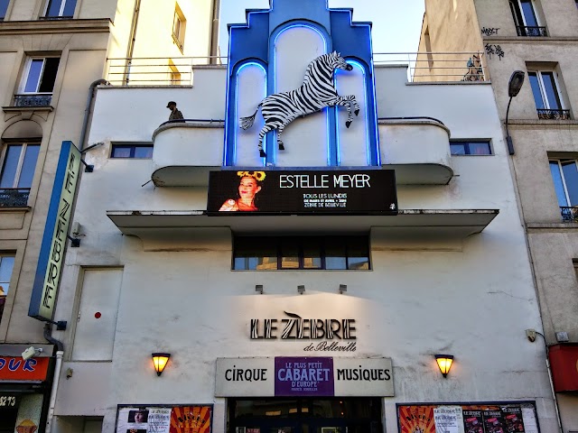 Cabaret Paris Le Zèbre de Belleville