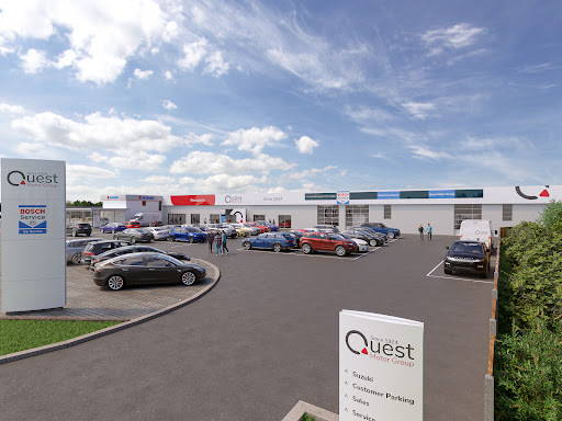 Quest Motor Group | Bosch Car Service | Suzuki Logo