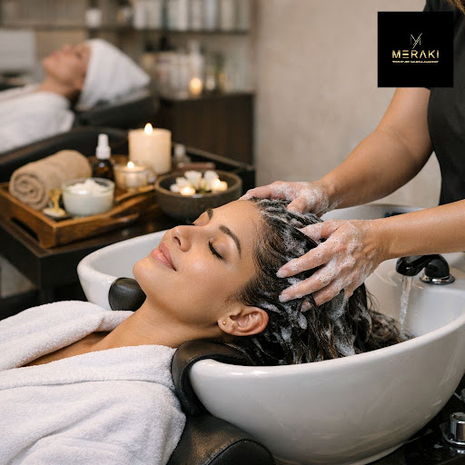 Indulge your hair in a luxurious spa experience at Meraki Signature Salon and Academy in Pallikar… post image
