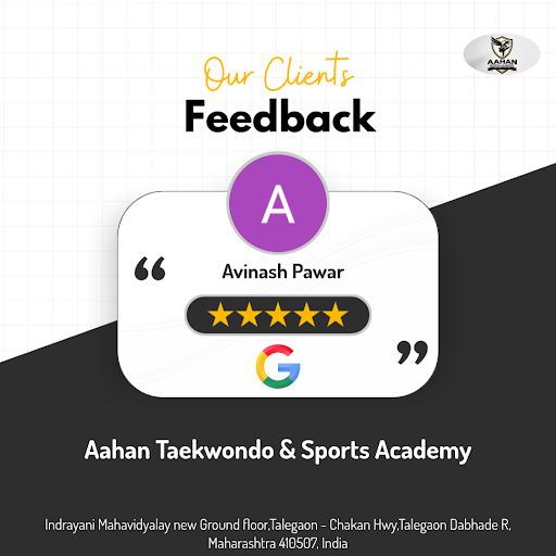 Avinash Pawar's impressive review says it all! He loved his experience at Aahan Taekwondo & Sport… post image