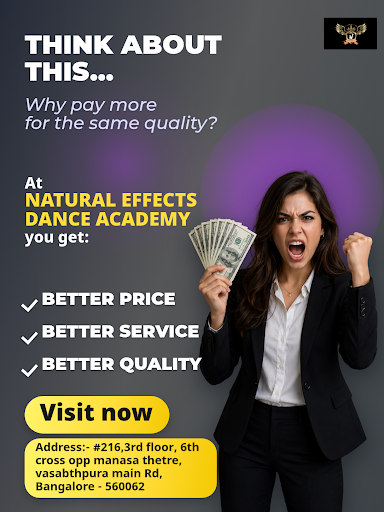 Join NATURAL EFFECTS DANCE ACADEMY to explore Western dance style, hip hop, contemporary, Bollywo… post image