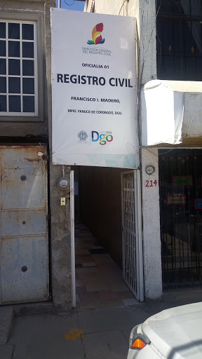 Oficialía 01 Registro Civil Francisco I. Madero Dgo. - Thumbnail