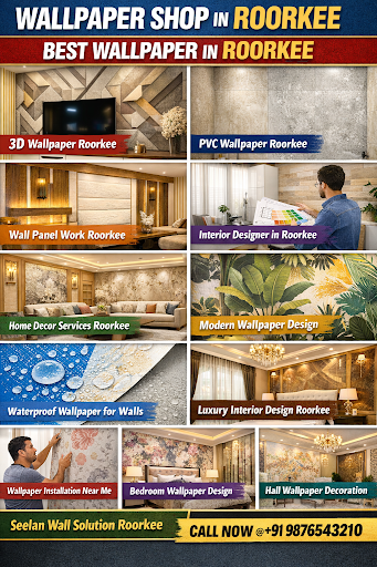 Luxury Home Decor Roorkee – Best Wallpaper Shop in Roorkee for Modern Interior Design post image