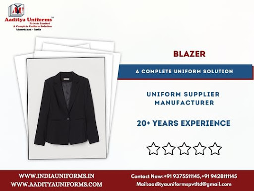 Blazer Available At Aaditya Uniforms