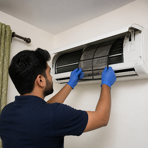 Is your AC ready for the heavy monsoon in Koparkhairane? Humid weather puts extra load on your ai… post image