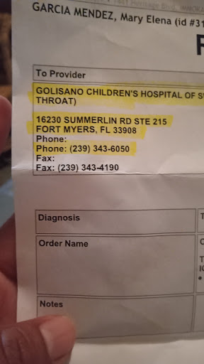 Golisano Childrens Cardiology - Thumbnail