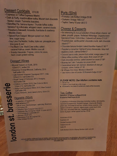 London Street Brasserie - Restaurant
