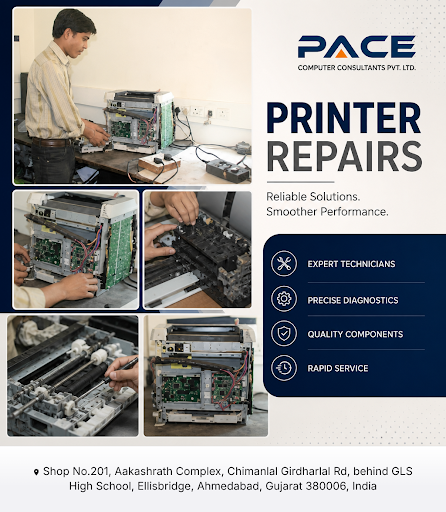 Pace Computer Consultants Pvt Ltd offers expert printer repairs, ensuring your devices run smooth… post image