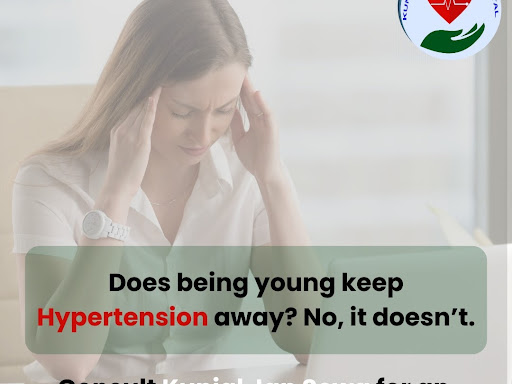 An unhealthy lifestyle, obesity, stress and many such reasons can also cause hypertension among y… post image