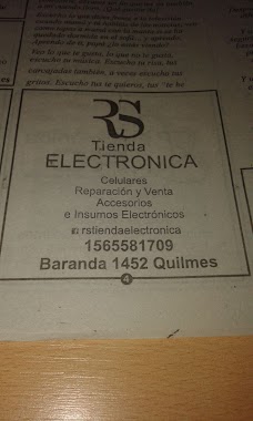 RS.TIENDA Electrónica, Author: rodrigo salguero