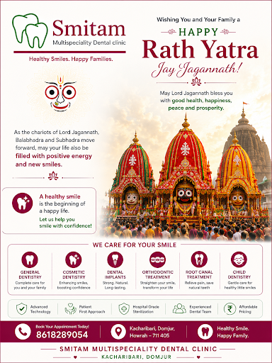 Happy rathyatra.Clinic will be open from 10am to 1pm only. For Wednesday 16th July 2026. post image