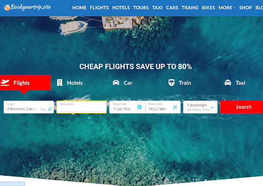 https://bookyourtrip.site/ - Visual