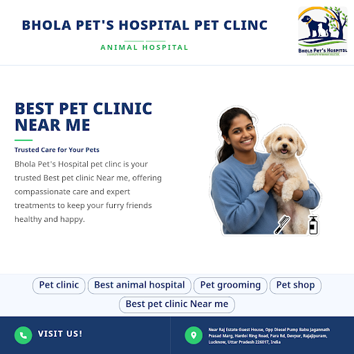 Bhola Pet's Hospital pet clinic offers expert veterinary care, pet grooming, and a well-stocked p… post image