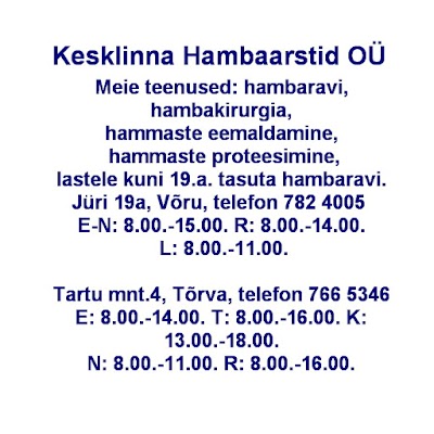 Photos of Kesklinna Hambaarstid O&Uuml;