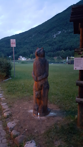 Bruno Quartini - 2017 - Orsa con cucciolo - ScolpiAMO Gallery - Italy