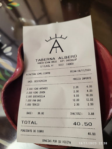 Taberna Albero - Visual