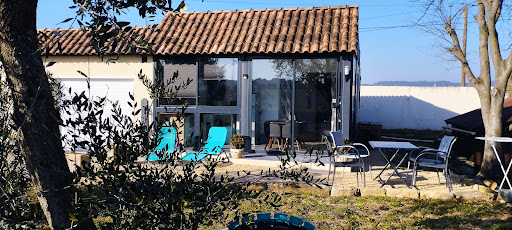 Photo de Les Garrigues de l'Oluké : Maison de vacances 2 pers avec piscine, proche Dentelles de Montmirail, Vaucluse, PACA à Mornas (84550)