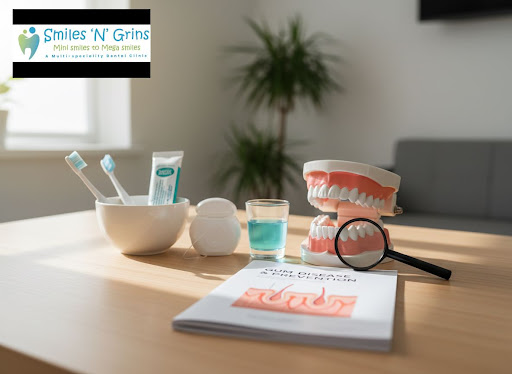 Healthy gums are the foundation of a beautiful smile. At Smiles N Grins in Sector 83, Gurugram, o… post image