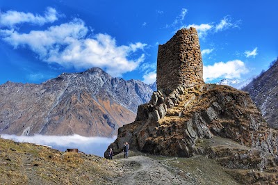 Photos of Gergeti tower