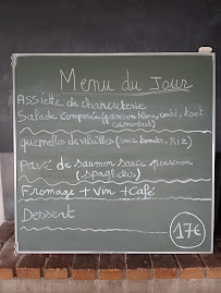 Menu Le Relais de Prat -Long Chaliers Page 2
