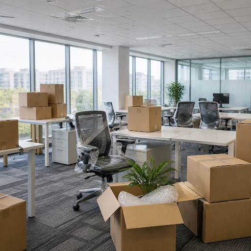 Relocating an entire office is very different from a normal home move. At OK PACKERS AND MOVERS i… post image