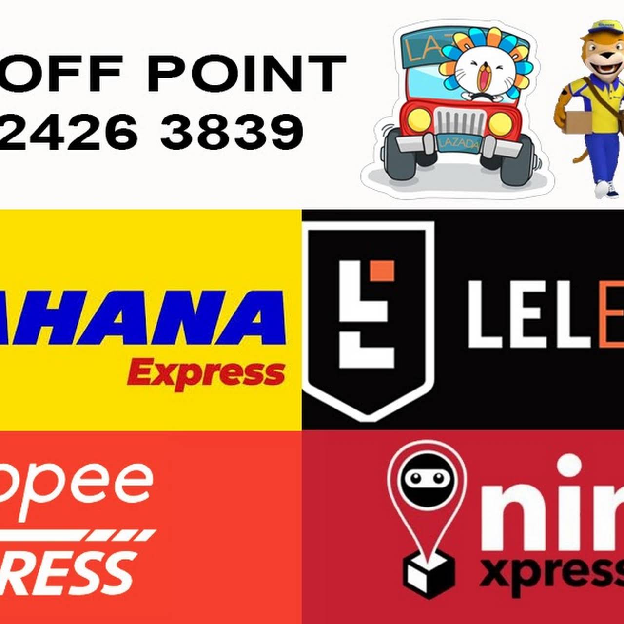 Shopee express drop off point