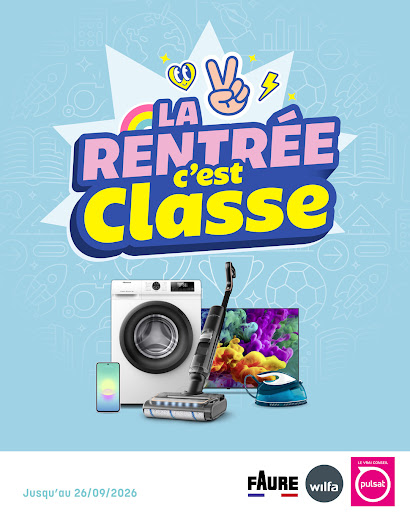 🎒📚 Top départ ! L'opération rentrée 2026 est officiellement lancée !



À partir d'aujourd'hui et jusqu'au 26 septembre 2026, retrouvez une sélection d'offres sur de nombreux équipements pour toute la maison.



TV, électroménager, multimédia, petit électroménager… profitez de nos bons plans pour vous équiper tout en bénéficiant des conseils de nos experts.



📖 Découvrez dès maintenant toutes les offres de notre catalogue de rentrée et trouvez les produits qui répondront à vos besoins.



Rendez-vous dans vos magasin Pulsat ou sur pulsat.fr.

https://www.pulsat.fr/fr/c/bons-plans/la-rentree-avec-pulsat/special-prix-de-la-rentree



#Pulsat #Rentrée2026 #CataloguePulsat #LeVraiConseil #Électroménager #Multimédia #HighTech #BonPlan