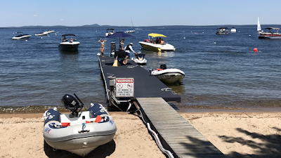 Long Beach Marina, Sebago Maine