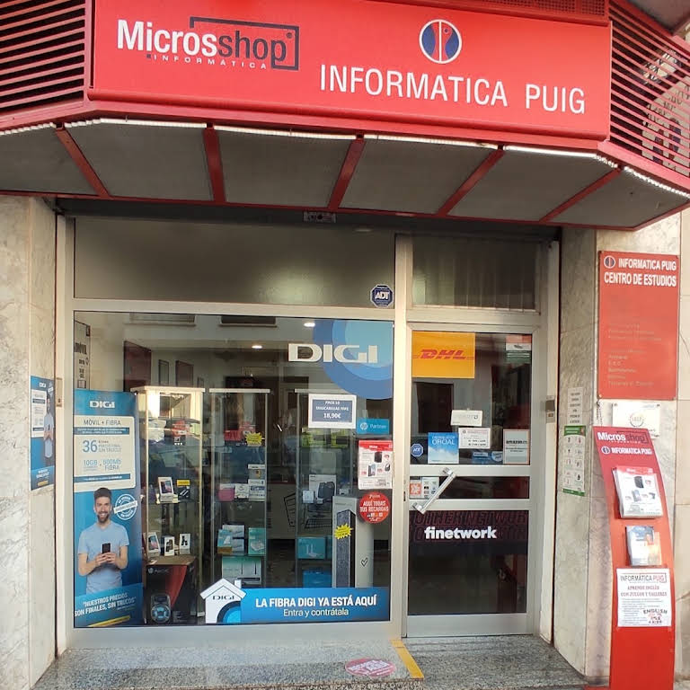 Microsshop. Tiendas de Informática