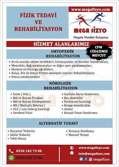 Mega Fizyo Evde Fizik Tedavi - Beylikdüzü