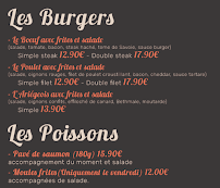 Menu Café de la Halle Page 1