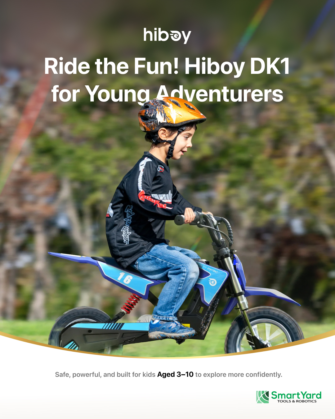 Christmas Sale: Save 34% on Hiboy DK1 Kids E-Dirt Bike