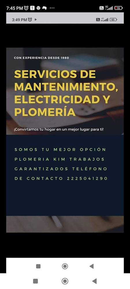 Plomeria y electricidad kim